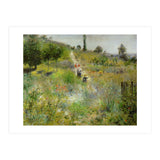 Chemin montant dans les hautes herbes. Oil on canvas (around 1875) 60 x 74 cm R. F. 2581. (Print Only) thumbnail