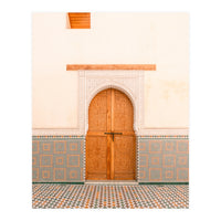 Moroccan door of the Mausoleum (Print Only)