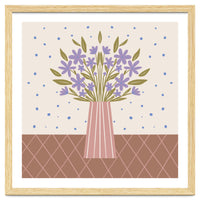 Flower Vase Mocha Mousse