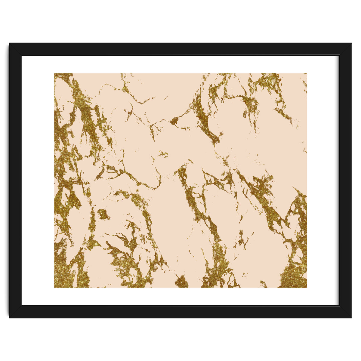 Blush & Gold Marble #society6 #decor #buyart