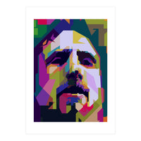 Zack De La Rocha Rock Singer Pop Art WPAP (Print Only)