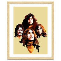 Retro Led Zeppelin Rock Blues Music