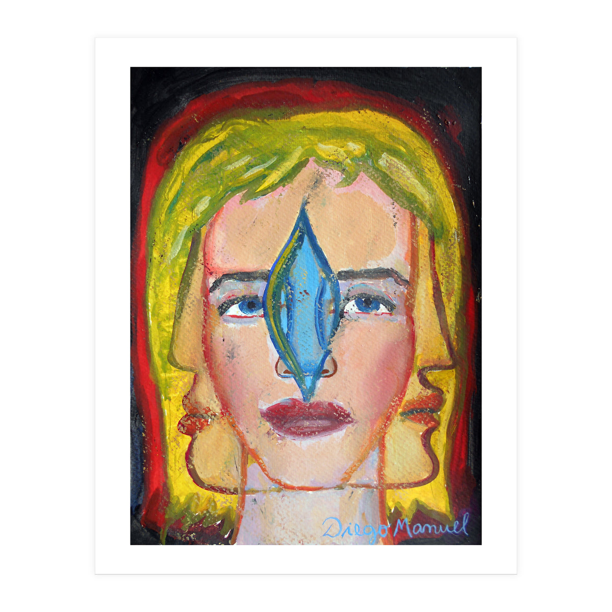 Cabeza De Mujer 18 (Print Only)