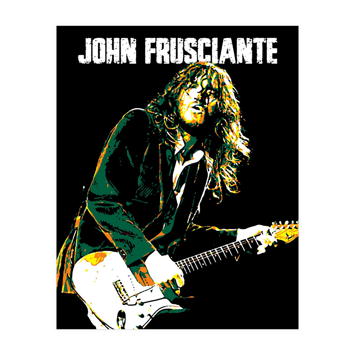 John Frusciante American Guitarist (Print Only)