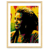 Angela Davis Colorful abstract Art thumbnail