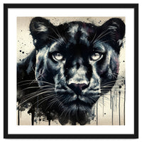 Watercolor Panther