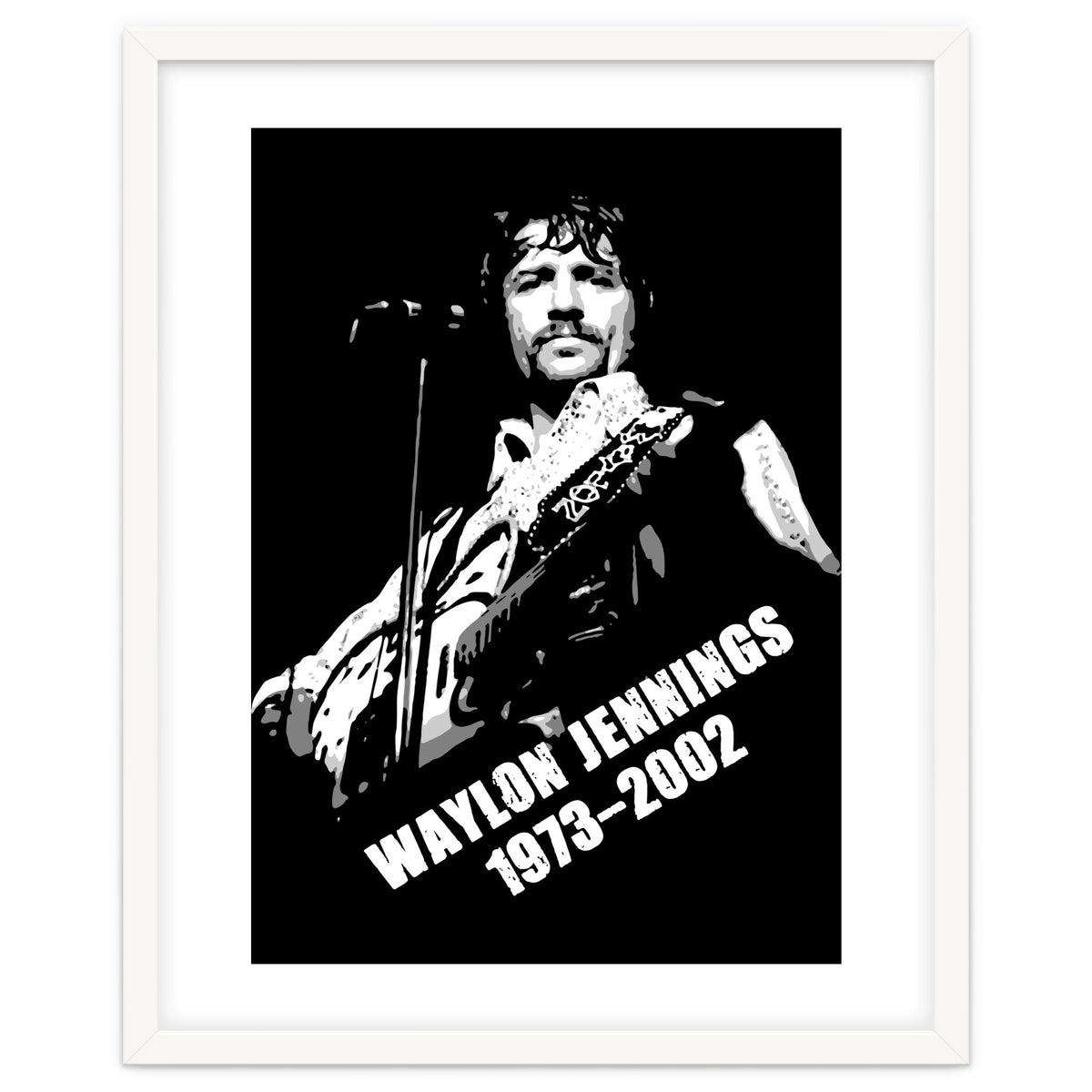Waylon Jennings American Musician Legend