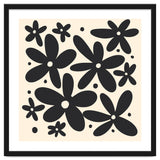 Abstract Monochrome Flowers 4 thumbnail