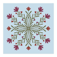 Floral Mandala  (Print Only)