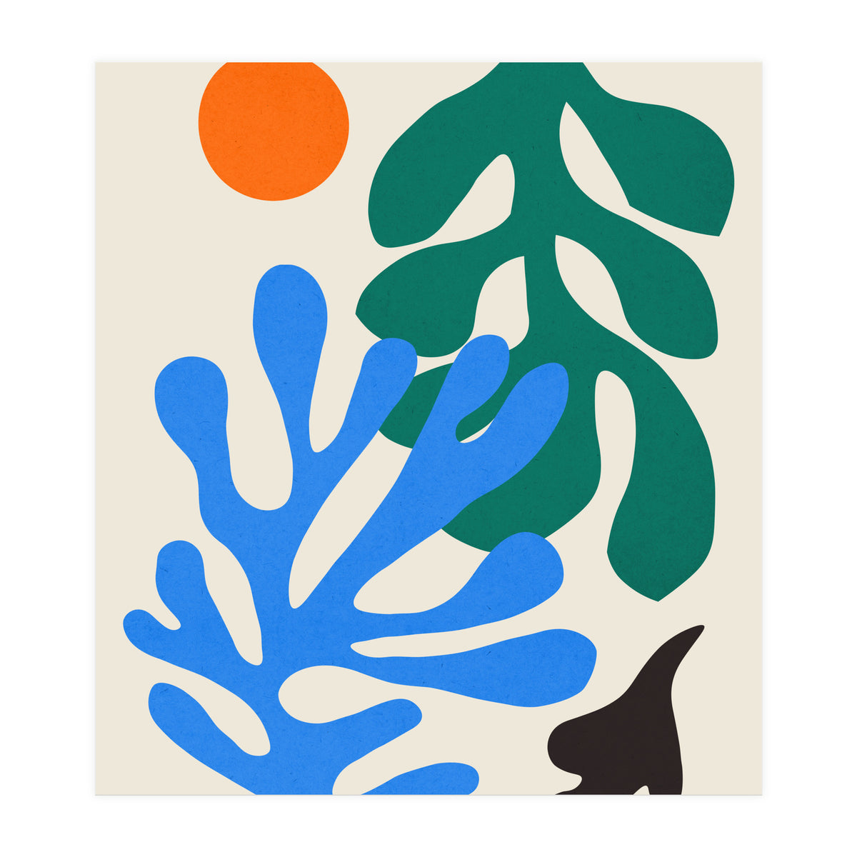 Floral matisse 6 (Print Only)