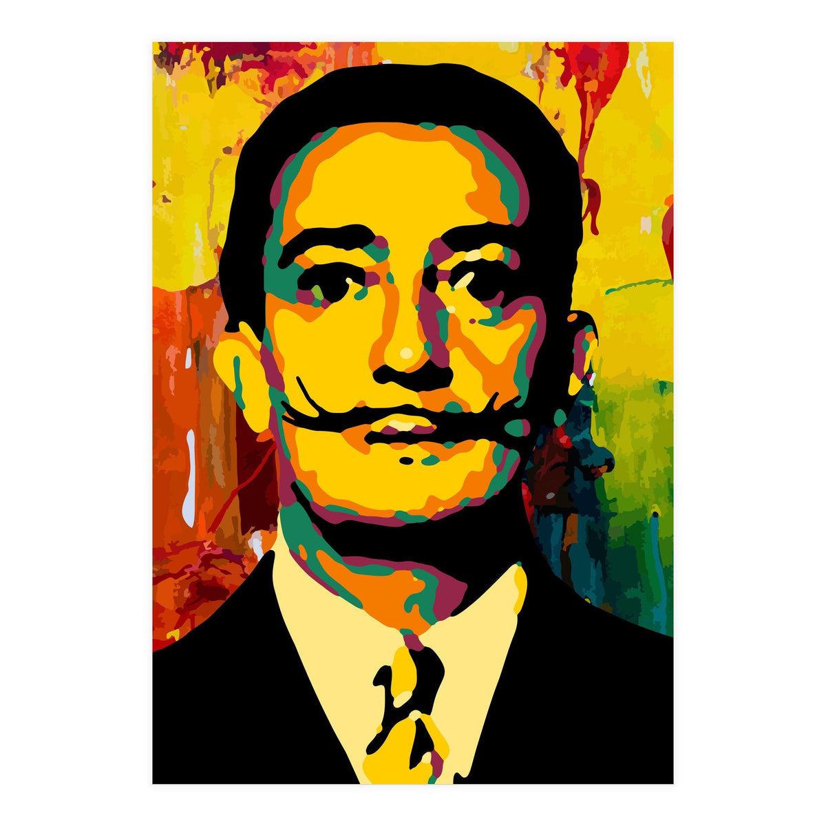 Salvador Dali Abstract (Print Only)