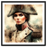 Napoleonic Officer Woman Portrait thumbnail