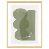 GREEN WATERCOLOR SHAPES NO.1 thumbnail