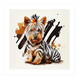Watercolor Yorkshire Terrier Dog (Print Only) thumbnail