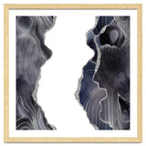 Black & Silver Glitter Agate Texture 05 thumbnail