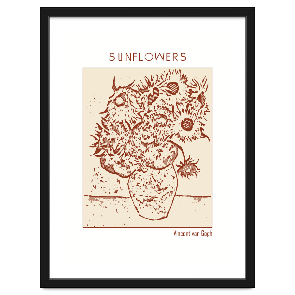 Sunflowers – Vincent Van Gogh