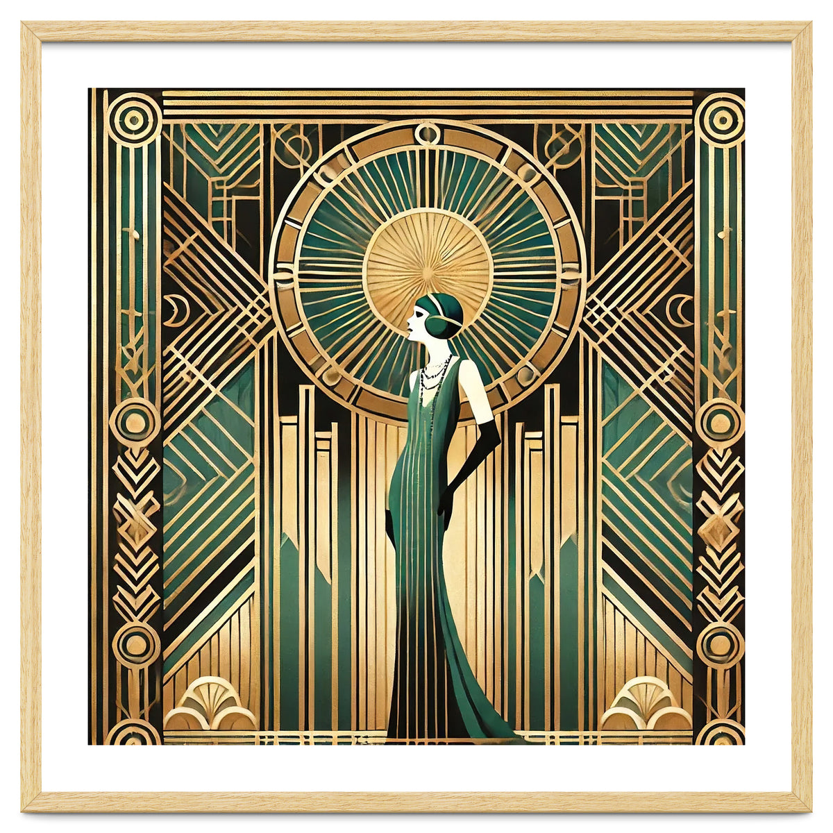 Opulent Elegance A Tribute To Art Deco