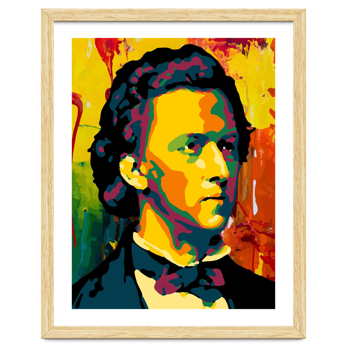 Frederic Chopin Abstract Art