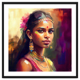 Golden Garland Sinhalese Portrait thumbnail