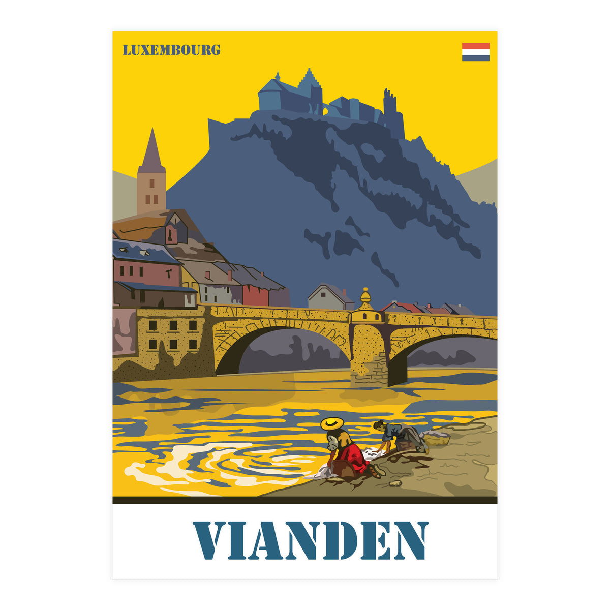 Vianden Luxembourg (Print Only)