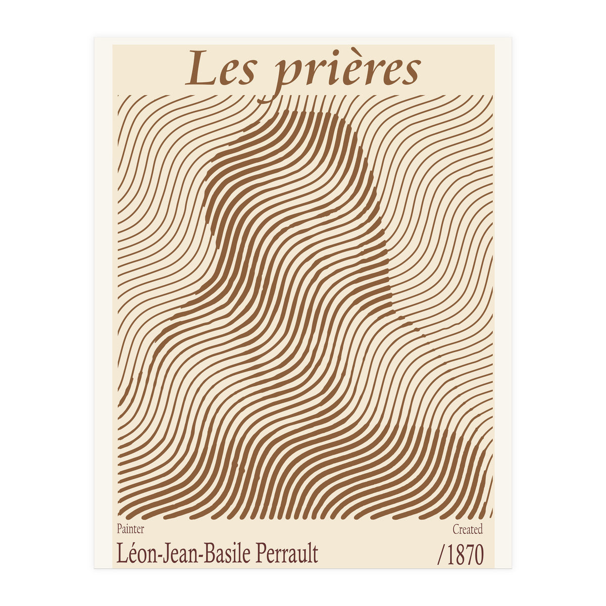 Les Prières – Léon Jean Basile Perrault (1870) (Print Only)