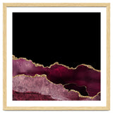 Burgundy & Gold Agate Texture 10 thumbnail