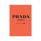 Prada Marfa, Fashion Sign Poster, Chic Decor, (Print Only) thumbnail