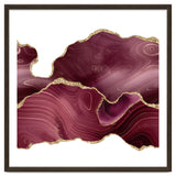 Burgundy & Gold Glitter Agate Texture 08 thumbnail