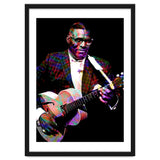 Howlin Wolf American Blues Guitarist Colorful thumbnail