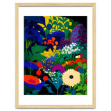 A Beautifully Dark Mind, Botanical Nature Jungle Garden, Eclectic Bohemian Vintage Plants Illustration thumbnail