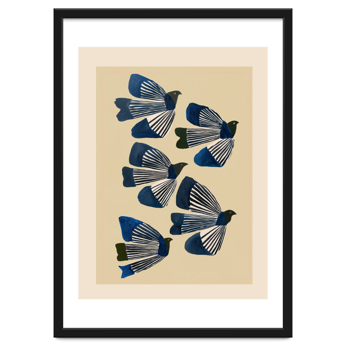 Birds In Flight