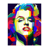 Marilyn Monroe Hollywood Icon Pop Art WPAP (Print Only) thumbnail