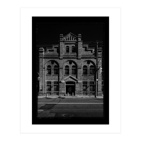 Water Gas Purification House No 8 with Border (Print Only)