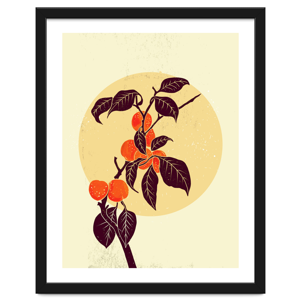 Peach Tree in the moonlight