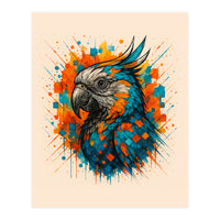 Parrot Animal Watercolor (Print Only)