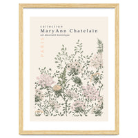 Historic decorative art Paris Queen Anne's lace