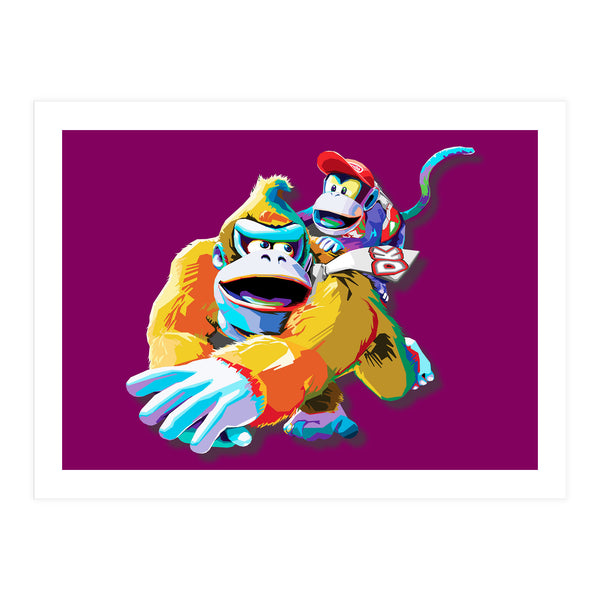 Don Key Kong Retro Pop Art (Print Only)