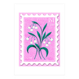 Berkshire Summer Snowflake Postage Stamp (Print Only) thumbnail