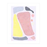 Organic Rustic Abstract Shapes Pastel II (Print Only) thumbnail