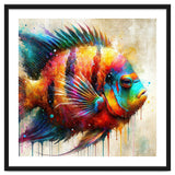 Colorful Tropical Fish Portrait thumbnail