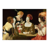 French school. The Cheater with the Ace of Diamonds. Le Tricheur à l'As de Carreaux. 17th century... (Print Only) thumbnail