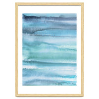 Gradient Watercolor Sea Blue