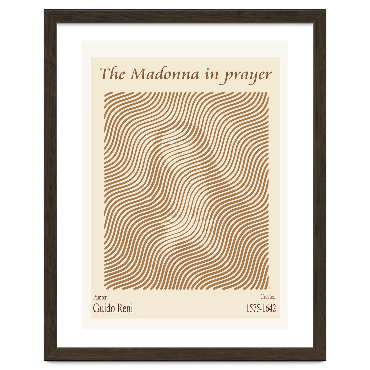The Madonna In Prayer by Guido Reni