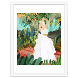 Forest Bride | Jungle Wedding Painting | Travel Solo | Blonde Woman Dancing Joy thumbnail