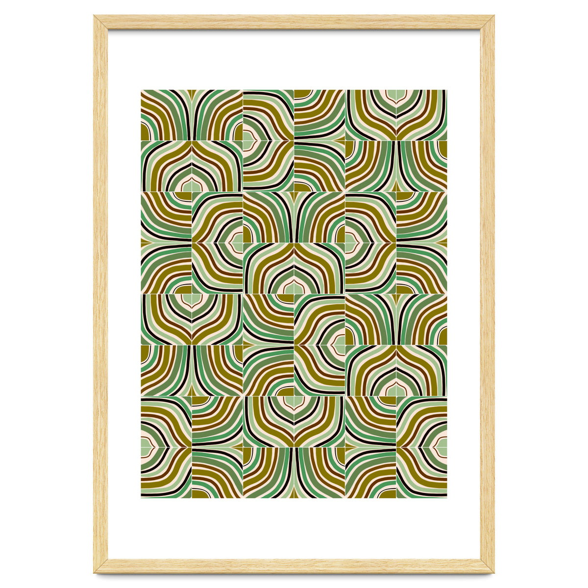 Jade Rainbow Mixed Tiles