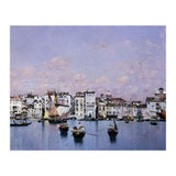 'La riva degli Schiavoni en Venecia', 1873, Oil on canvas, 42 cm x 72 cm. (Print Only) thumbnail