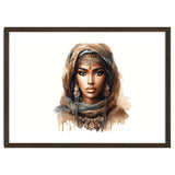Desert Muse Watercolor Portrait thumbnail