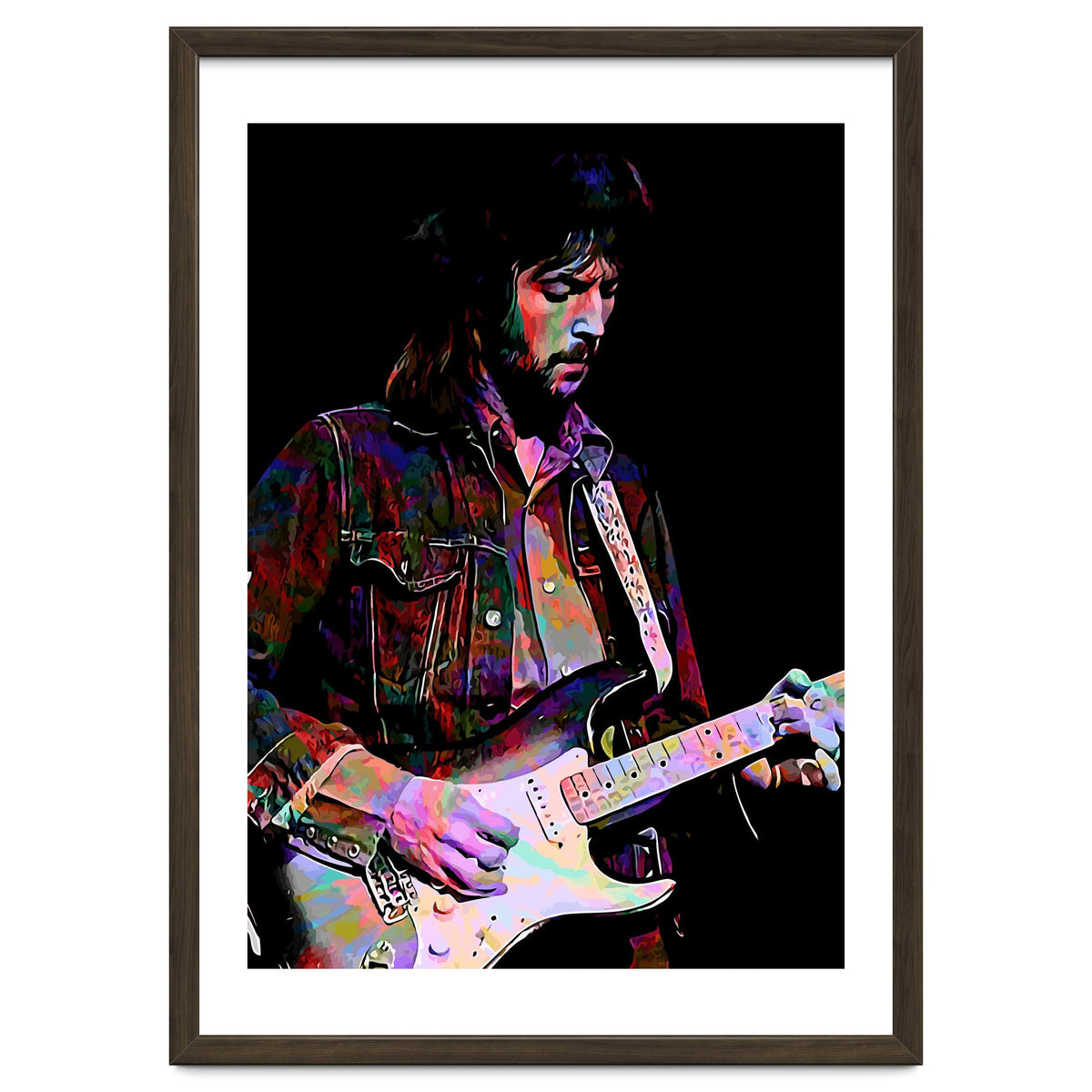 Eric Clapton Rock and Blues Guitarist Legend v2
