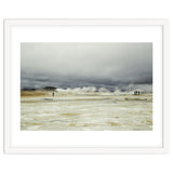 Tourists at the volcano steam spot - Iceland thumbnail