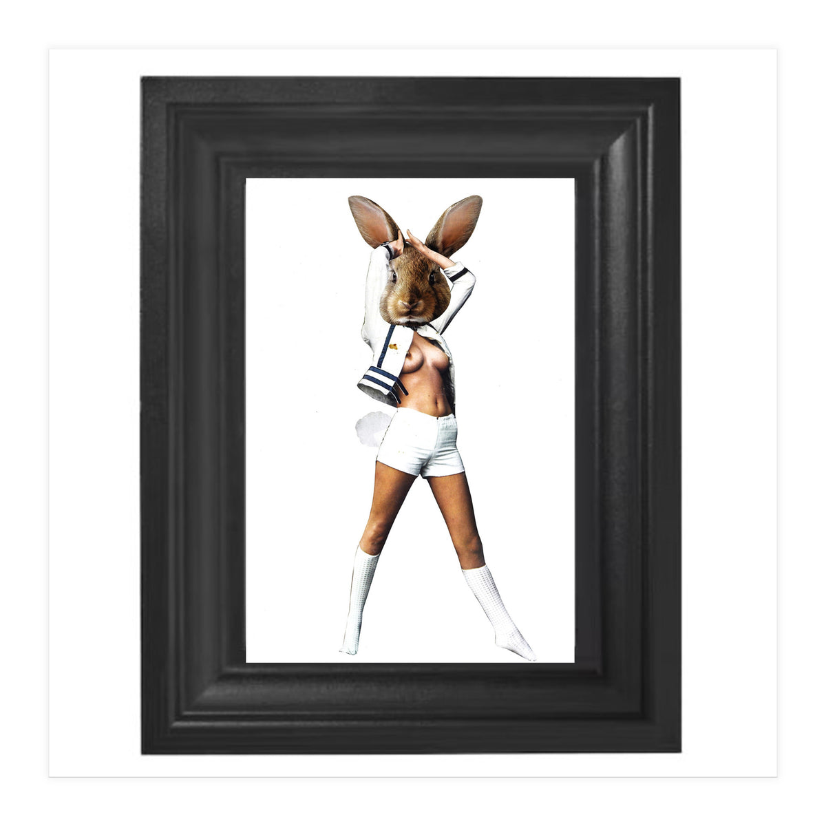 Playgirl - Print of Paper Collage (Print Only)